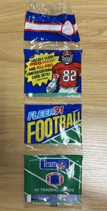 Fleer Football Rack Pack 1991 - Bild 1 von 2