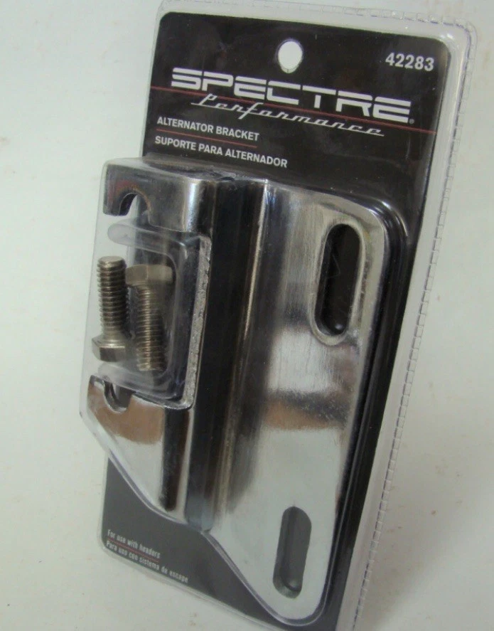 Spectre Chrome Alternator Bracket Spectre 42283 SBC - Image 1 of 3