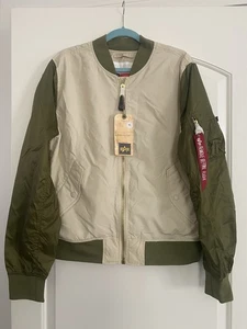 ALPHA INDUSTRIES L2B Dragonfly Blood Chit Camo Bomberjacke Größe XL - Bild 1 von 5