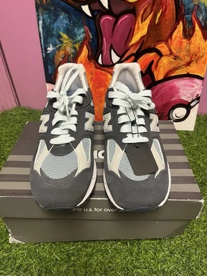 Size 10 - New Balance Kith x 990v2 Made in USA Steel Blue - Image 1 of 4