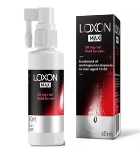 Loxon Max 5 % Haarausfall Behandlung Lösung Spray Serum, 60 ml - Bild 1 von 6