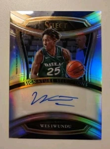 Wes Iwundu Silver Auto 2020-21 Panini Select Signature Selections NBA  - Bild 1 von 1