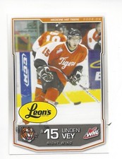 2008-09 Medicine Hat Tigers (WHL) Linden Vey