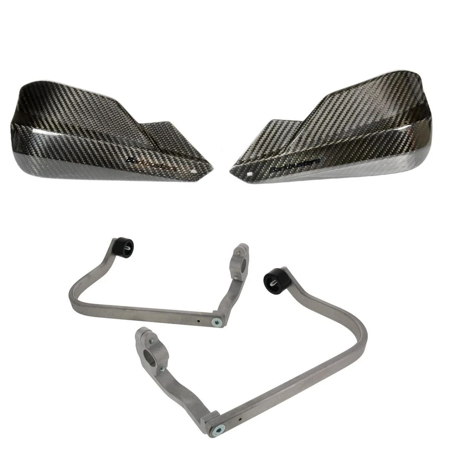 Barkbuster Carbon Handguard & Fit Kit Kawasaki Z 125 Pro 2016-2018 - Image 1 of 3