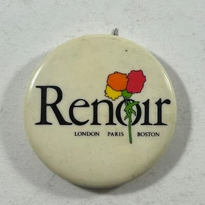Pinback Button Reno1r London Paris Boston 1.5in Pierre-Auguste Renoir - Picture 1 of 3