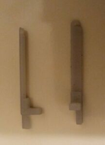 3 Aristocraft Alco RS3 Handrail Stanchions Struts Supports One-Sided Spare Part 