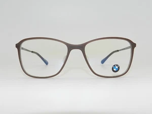 Authentische BMW Brille B6018 braun taupe Rx Brillengestell 52-16 - Bild 1 von 9