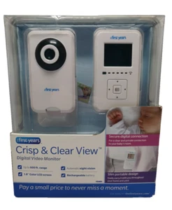 Digital Video Baby Monitor The First Years (Y7500) USED Complete In Box - Picture 1 of 2