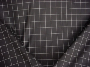 3-3/8Y Ralph Lauren LFY62100F Clifton Tattersal Jet Drapery Upholstery Fabric - Picture 1 of 4