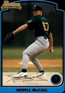 2003 Bowman Baseball #259 Derell McCall RC