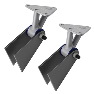 Steel Engine Motor Mount Weld-in Fit for Chevy Engines BBC SBC 350 396 454 Pair - Foto 1 di 12