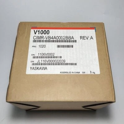 1pcs New Yaskawa Inverter CIMR-VB4A0002BBA 0.4kw/380v Free ship - Image 1 of 4
