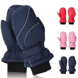 Winter Gloves for Kids Boys Girls Snow Windproof Mittens Outdoor Sport Skiing US - Picture 1 of 16