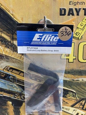 Correa de batería de gancho y bucle E-Flite EFLH1444 B400 nueva en paquete enviada a EE. UU. Foto 1 de 4