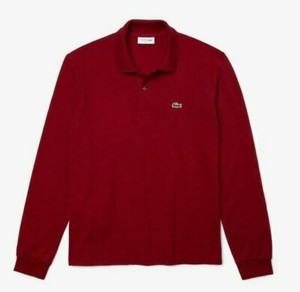 Las mejores ofertas en Camisas de manga larga Lacoste Rojo para Hombres |  eBay