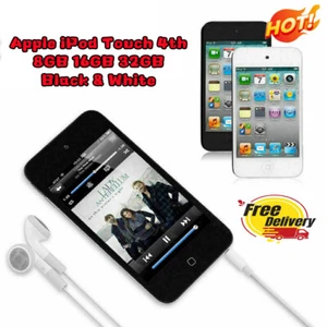 ✅✅Apple iPod Touch 4th Generation 8GB 16GB 32GB Black White-Tested and Work - Picture 1 of 21