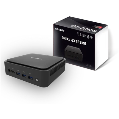 Gigabyte Brix Barebone Mini PC AMD Ryzen 3 5300U CPU GB-BER3H-5300 HDMI Mini DP - Image 1 of 4
