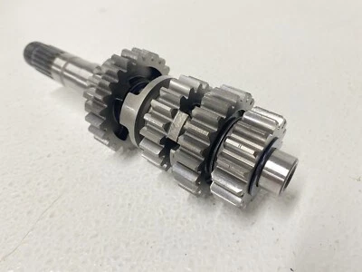 Honda CRF 250R 2007 CRF250R 250 transmisión eje principal engranajes 23210-KRN-A00 G Foto 1 de 3