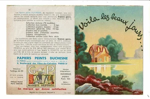 catalogue Papiers Peints DUCHESNE G.A. Voilà les beaux jours 193.7 - Picture 1 of 3