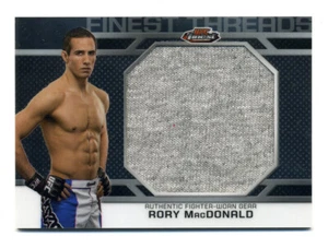 2013 Finest UFC Finest Threads Jumbo Fighter Relics #JFTRM Rory MacDonald Gray - Bild 1 von 2