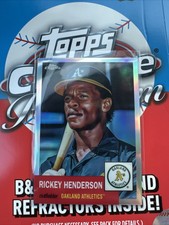 2022 Topps Chrome Platinum Anniversary Refractor 433 Rickey Henderson Athletics