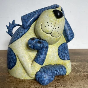 Caja de dinero para perros banco peculiar personaje cerdito azul - Imagen 1 de 9