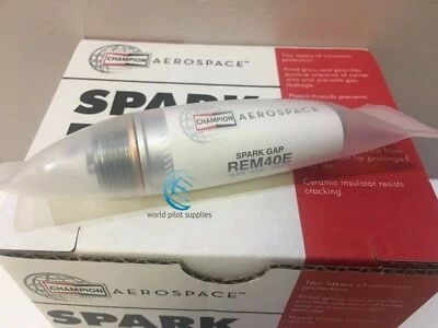 BRAND NEW & SEALED, REM40E CHAMPION AVIATION SPARK PLUG w/ 8130 Certification - Image 1 of 2