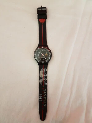 McDonalds 1996 Atlanta Olympics Watch, New in Packaging. Olympic World Map - Image 1 of 4