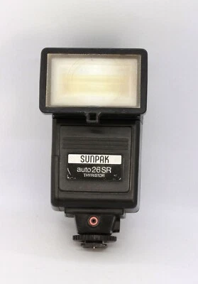 SUNPAK Auto 26 SR  Thyristor Blitzgerät - Bild 1 von 4