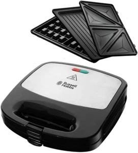 Russell Hobbs Multifunktionsgerät 3-In-1 [Sandwichmaker, Waffeleisen, Kontaktgri - Bild 1 von 12