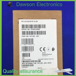 NEW P22583-001 P21135-B21 HPE 2.5" 3.2TB SAS 12G MIXED USE SSD Solid State Drive - Afbeelding 1 van 2