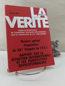 La Vérité 569, Novembre 1975 - Bild 1 von 8