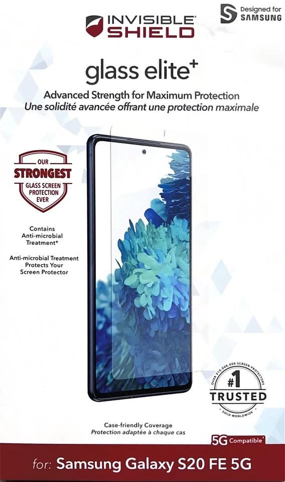 ZAGG Samsung Galaxy S20 FE 5g invisibleSHIELD Glass Elite Screen Protector