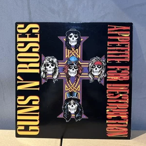 Guns N' Roses Appetite for Destruction Sample Vinyl Record MISPRINT Used - Picture 1 of 9