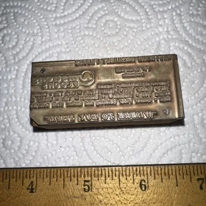 Printing Block ( Armstrong Floors ) For Home And Business ￼ - Picture 1 of 4