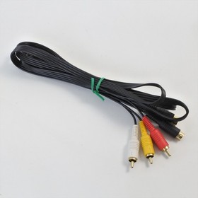 S Video RCA Cable For Sega Saturn JAPAN Game Ref 2626