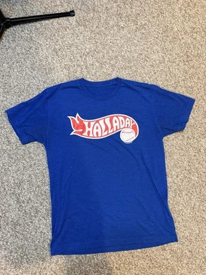 Philadelphia Phillies Shirt Mens Blue MLB Baseball Roy Halladay Graphic Tee - Image 1 of 4
