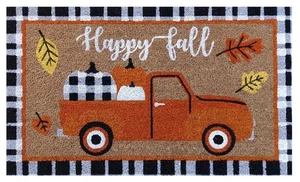 Briarwood Lane Fall Pumpkin Truck Kokos Fußmatte - Bild 1 von 3