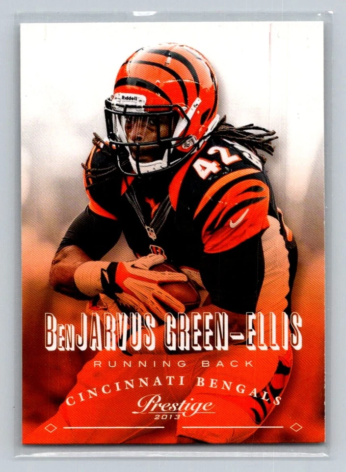 2013 Panini Prestige #42 BenJarvus Green-Ellis Cincinnati Bengals Football Card - Image 1 of 2