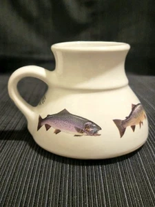 Angler's Expressions Design Mug By Geoff Hager 1994 - Picture 1 of 9