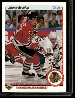 1990-91 Upper Deck #63 Jeremy Roenick Foto 1 de 2