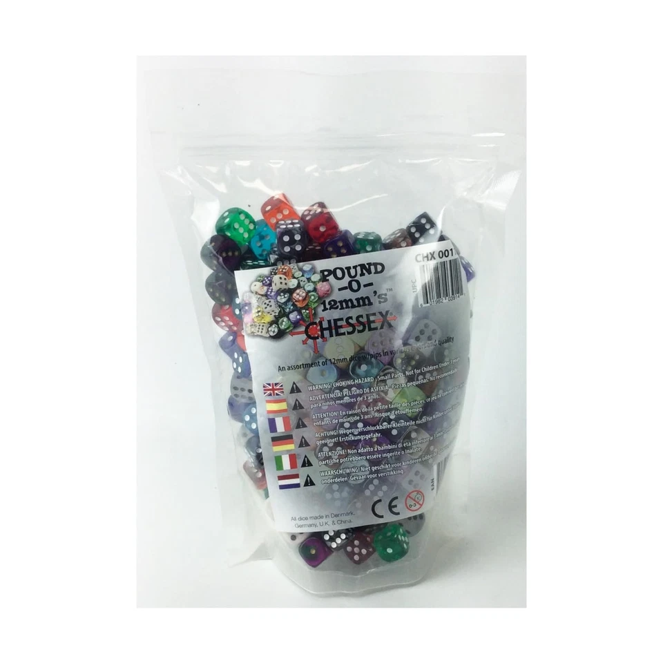 Chessex CHX001D6 lb-o-D6 Dice - Image 1 of 2