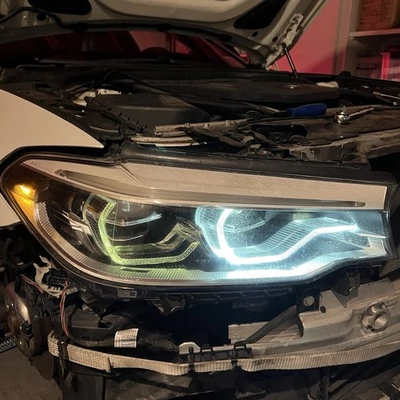 2017-2020 BMW 540i правая фара (светодиодная, адаптивная фара), светодиодный поворотник - Изображение 1 из 4