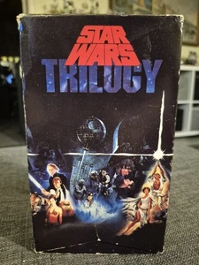 Star Wars Trilogy VHS Box Set (1990)– Original Trilogy – Vintage 3-Tape Set - Picture 1 of 9