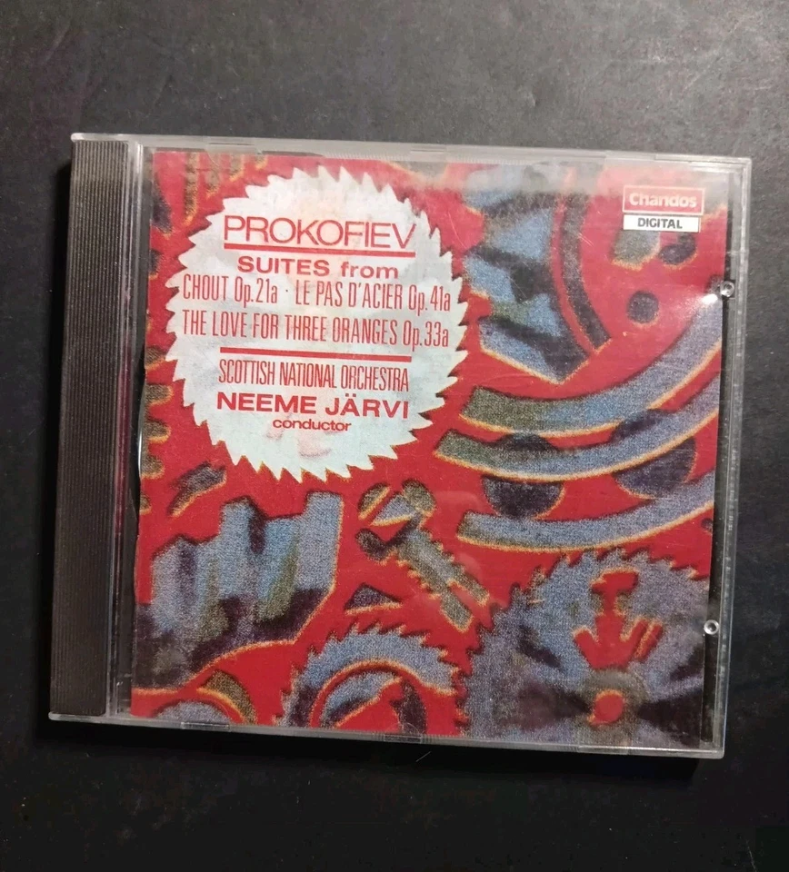 PROKOFIEV - Chout / The Steel Dance / Love For Three Oranges - Neeme JARVI  — 第 1/1 张图片