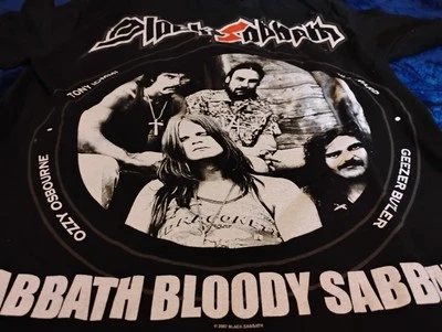 2007 -OZZY OSBOURNE (TALLA-S34/36-HANES) CAMISETA ROCK (NUNCA USADA BLACK SABBATH Foto 1 de 4