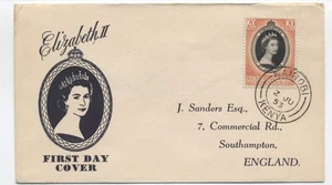 1953 Kenya Elizabeth II  coronation FDC [g.1093] - Picture 1 of 3
