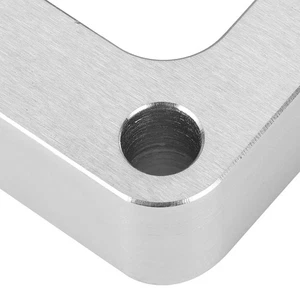 Ι Mild Steel Spacer T4 Divided Inlet Turbocharger Flange Twin Scroll Ports CNC - Picture 1 of 12