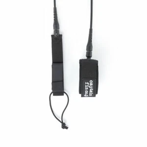 Captain Fin Shred Cord 8' Standard Surfboard Guinzaglio Leg Rope - Nero - Nuovo - Foto 1 di 5