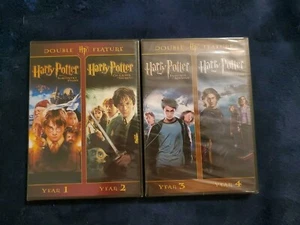 Harry Potter DVD Complete Set of 4 Sealed Brand New J.K. Rowling Wizard 1-4  - Picture 1 of 6